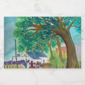 ウォーターカラーファームハウス フードラベル (シングルラベル)