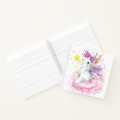 ウォーターカラーフェアリーバニー ノートブック (内部)