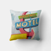 ウォーターカラーフェニックスモーテル クッション (裏面)