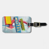 ウォーターカラーフェニックスモーテル ラゲッジタグ (正面横)