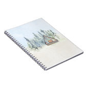 ウォーターカラーフォレストキャビンホーム ノートブック (右側)