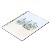 ウォーターカラーフォレストキャビンホーム ノートブック (左側)