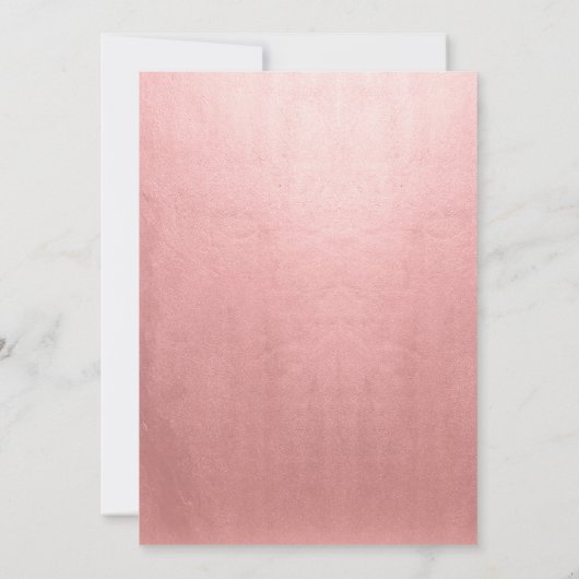 ウォーターカラーフラミンゴリタイアメントパーティの招待状 招待状 (裏面)