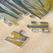 ウォーターカラーフラワーアートパズル ジグソーパズル (側面)