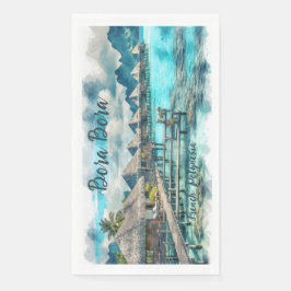 ウォーターカラーフランスのポリネシアボラボラセレニティ |