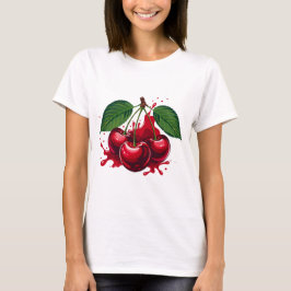 ウォーターカラーフルーツ レディースTシャツ Tシャツ