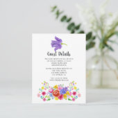 ウォーターカラーフローラフィエスタゲスト詳細 エンクロージャーカード (スタンド正面)