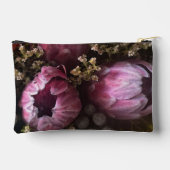 ウォーターカラーフローラブーケバッグ アクセサリーポーチ (裏面)