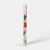 ウォーターカラーフローラル 野の花 女性らしい トレンディー SAMSUNG GALAXYケース (右側面)