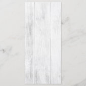 ウォーターカラーフローラ&ウッドファームハウス素朴ディナー メニュー (裏面)