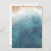 ウォーターカラーブランチ&すしブライダルシャワー 招待状 (裏面)