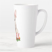 ウォーターカラーブルテリアノールクリスマスラテマグ カフェラテマグ (右)