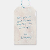 ウォーターカラーブルーハウス ギフトタグ (裏面)