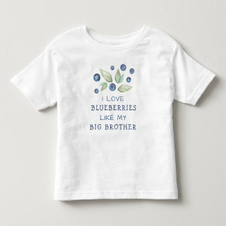ウォーターカラーブルーベリー トドラーTシャツ