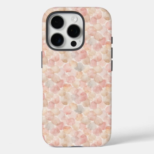 ウォーターカラーブロブパターン Case-Mate iPhoneケース (裏面)
