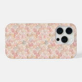 ウォーターカラーブロブパターン iPhoneケース (裏面横)