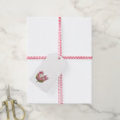 ウォーターカラープロテアオンホワイトラベル ギフトタグ (より糸付き)