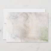 ウォーターカラーヘアイースターブランチ招待状 招待状 (裏面)