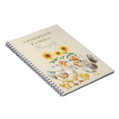 ウォーターカラーヘンファームレシピ ノートブック (右側)