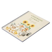 ウォーターカラーヘンファームレシピ ノートブック (左側)