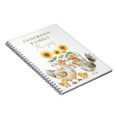 ウォーターカラーヘンファームレシピ ノートブック (右側)