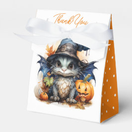 ウォーターカラーベイビードラゴンハロウィンパーティー フェイバーボックス