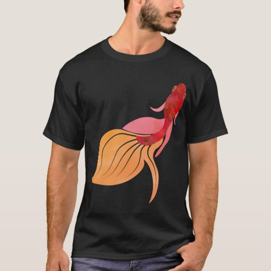 ウォーターカラーベタ Tシャツ (正面)