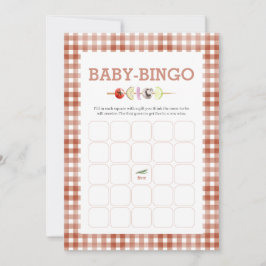 ウォーターカラーベビーBingoゲームカード Baby- 招待状