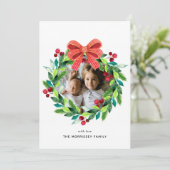 ウォーターカラーベリーアンドホリーリース シーズンカード (スタンド正面)