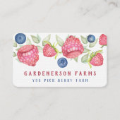 ウォーターカラーベリーファーム名刺 名刺 (正面)