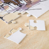 ウォーターカラーベルリンミッテサマーダンス夕べ ジグソーパズル (側面)