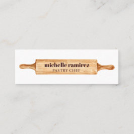 ウォーターカラーベーカーズピ転がンパティスレーケーキ スキニー名刺