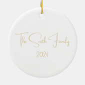 ウォーターカラーホリデイリース セラミックオーナメント (裏面)