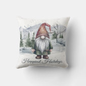 ウォーターカラーホリデイ格言 クッション (裏面)