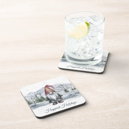 ウォーターカラーホリデイ格言 コースター (右側)