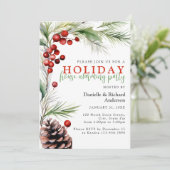 ウォーターカラーホリデーハウスウォーミングパーティー 招待状 (スタンド正面)