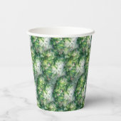 ウォーターカラーホリークリスマスリース 紙コップ (裏面)