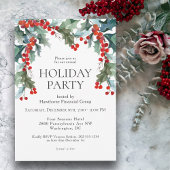 ウォーターカラーホリーフェスティバルホリデーパーティー 招待状