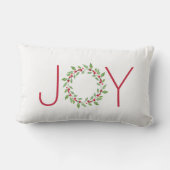 ウォーターカラーホリーリース ランバークッション (裏面)