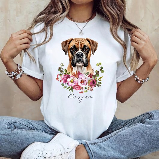 ウォーターカラーボクサー Tシャツ