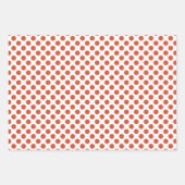 ウォーターカラーボタニカルベリーズホリデー ラッピングペーパーシート (正面3)