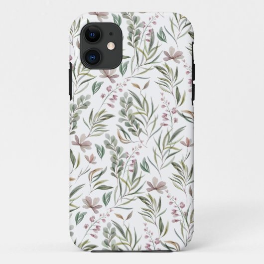 ウォーターカラーボタニカル Case-Mate iPhoneケース (裏面)