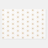 ウォーターカラーボホベビー ラッピングペーパーシート (正面2)