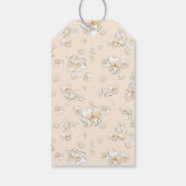 ウォーターカラーマグノリアブライドブライダルシャワー ギフトタグ (裏面)