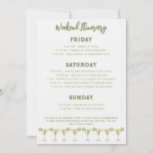 ウォーターカラーマルガリタファイナルフィエスタバチェロレッテ 招待状 (裏面)