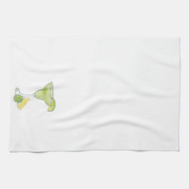 ウォーターカラーマルガリータカクテルバー キッチンタオル