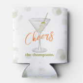 ウォーターカラーマルティニカクテルドリンクカスタム 缶クーラー (裏面)