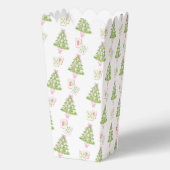ウォーターカラーマージャンクリスマスツリーパーティー フェイバーボックス (裏面)