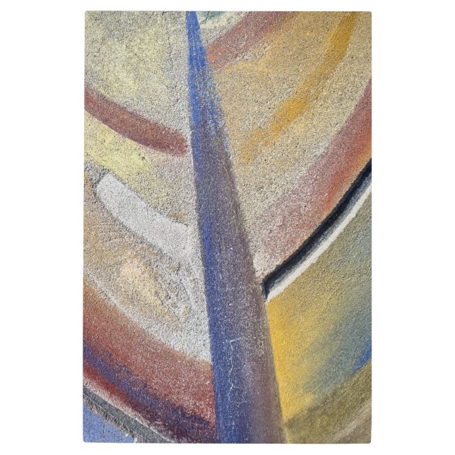 ウォーターカラーメタルウォールアート メタルプリント (正面)