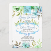 ウォーターカラーメドレー招待状 招待状 (正面/裏面)